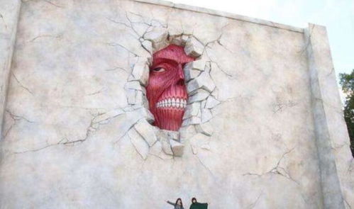 日本環(huán)球影城體驗(yàn)巨人主題公園,三笠破次元壁,這個(gè)兵長(zhǎng)我可以