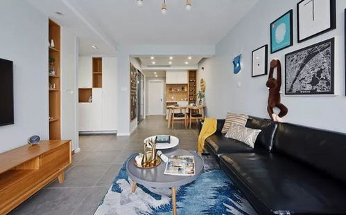 89㎡現(xiàn)代簡約,雖是小戶型,在簡潔舒適的布置下,也是溫馨的家